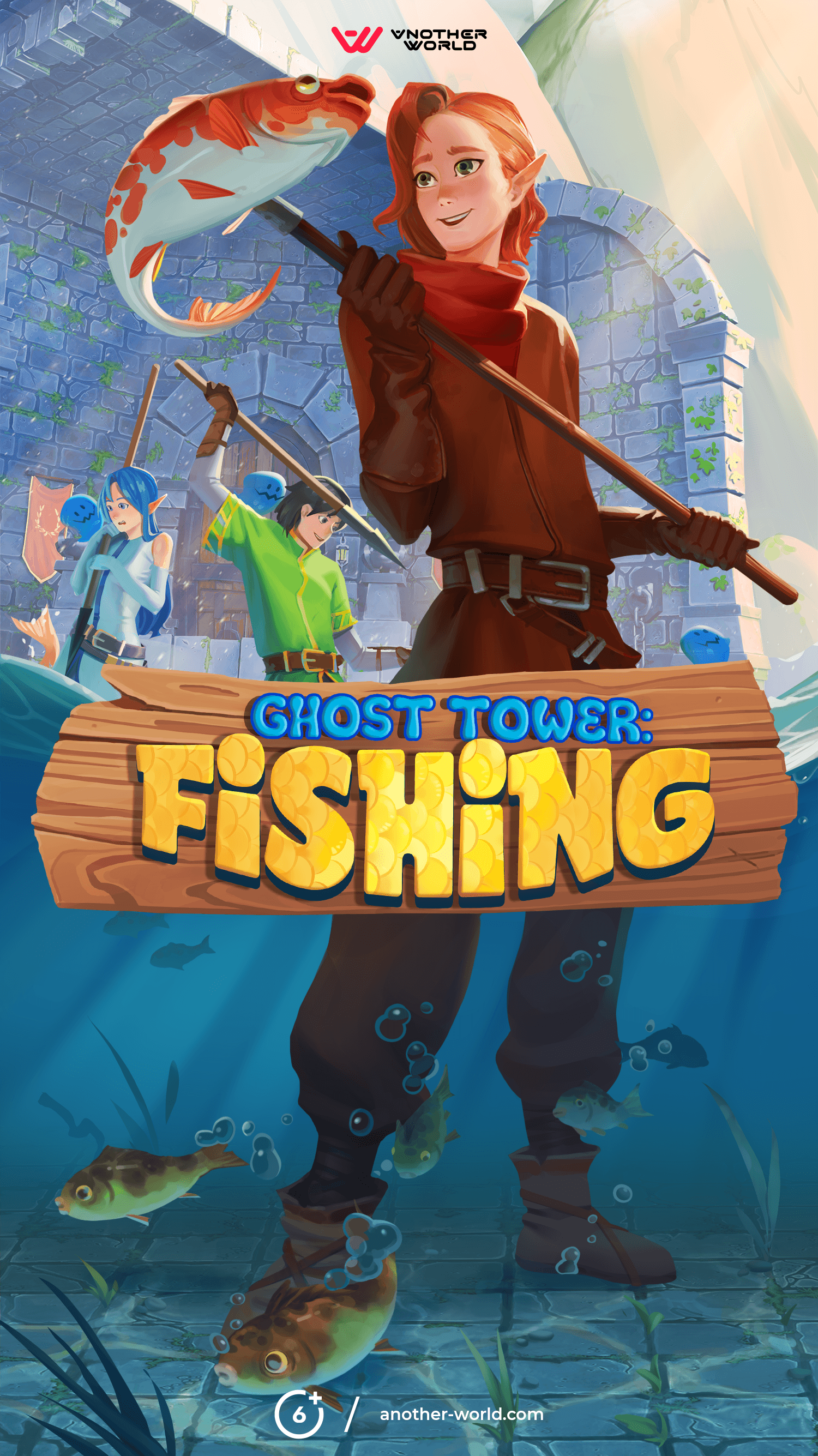 Ghost Tower Fishing poster