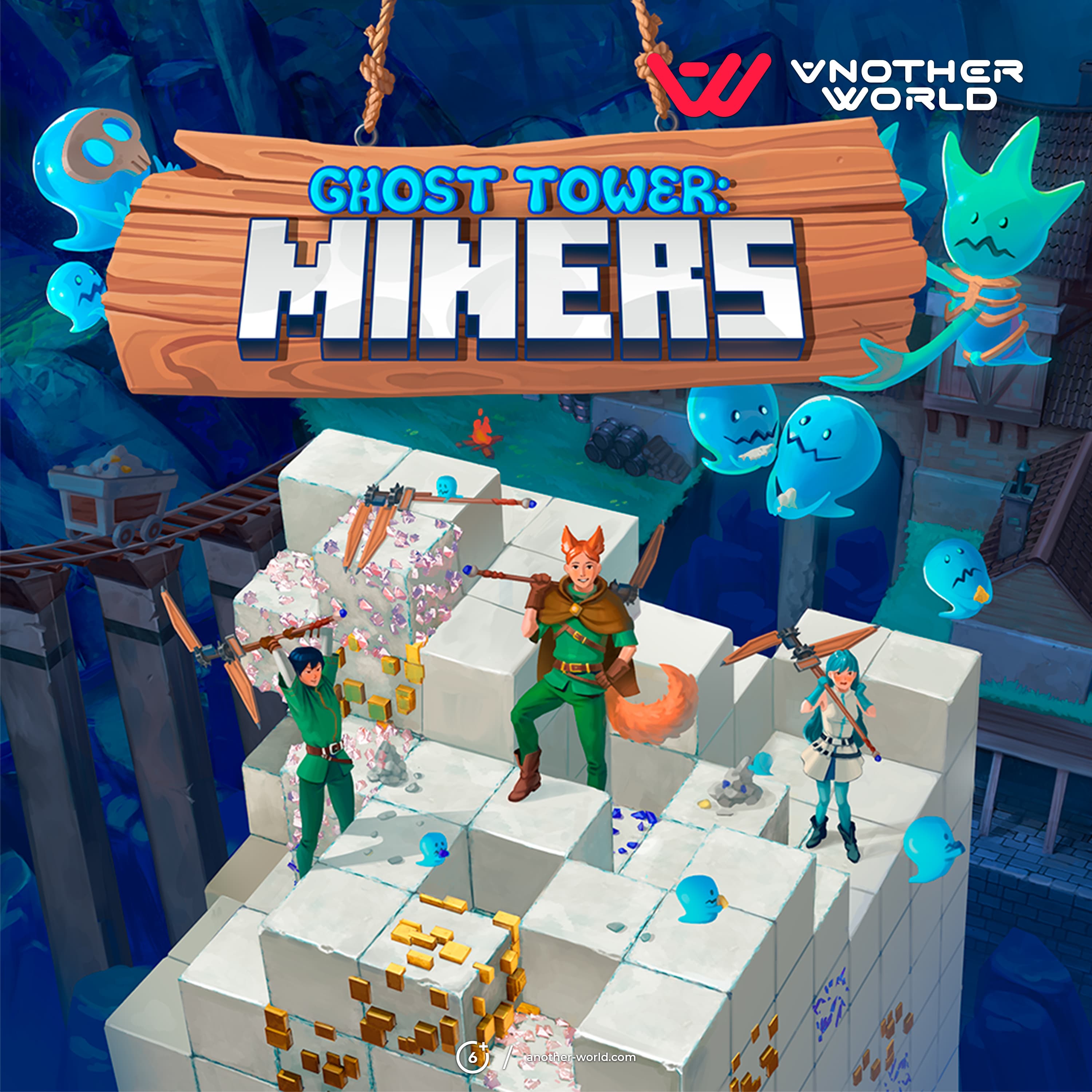 Ghost Tower Miners poster
